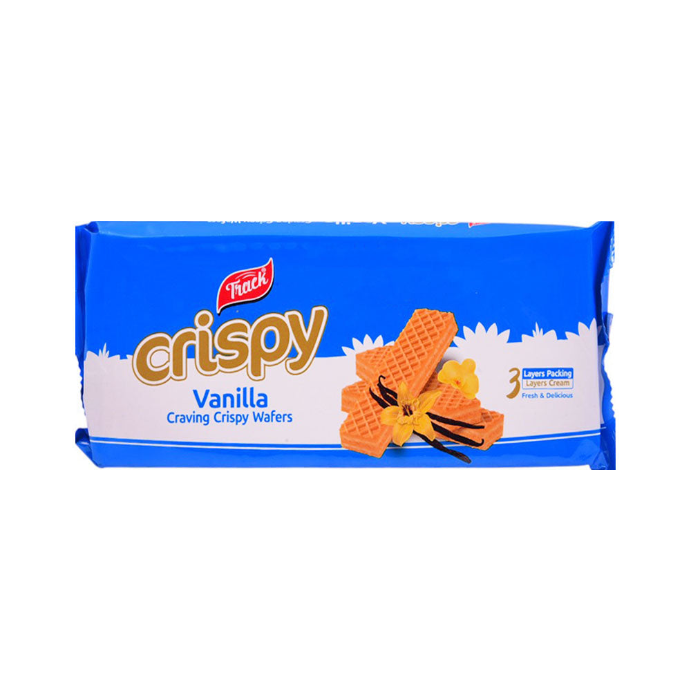 TRACK CRISPY WAFERS VANILLA 75GM