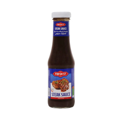 FRESH ST STEAK SAUCE 340ML