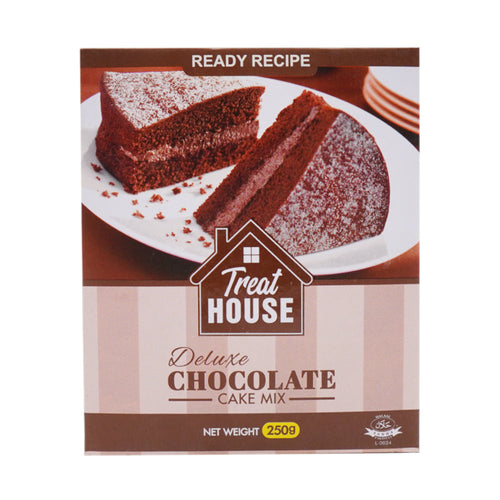 TREAT HOUSE DELUXE CAKE MIX CHOCOLATE 250 GM