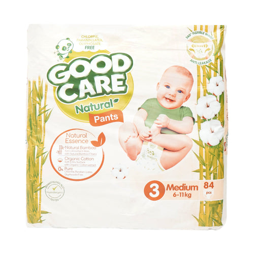 GOODCARE NATURAL PANTS MEDIUM 84 PCS JUMBO