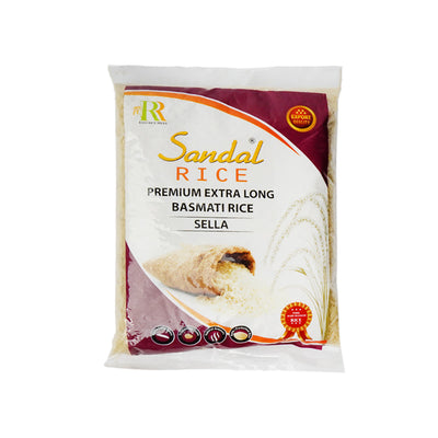 SANDAL PREMIUM EXTRA LONG BASMATI RICE SELLA 1 KG