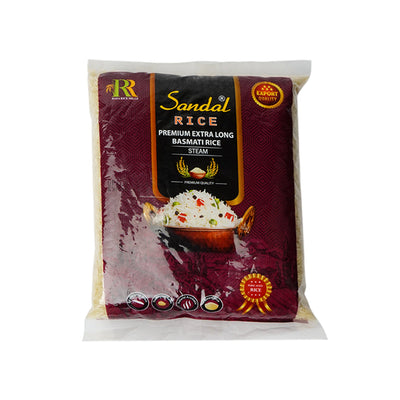 SANDAL PREMIUM EXTRA LONG BASMATI RICE STEAM 1 KG