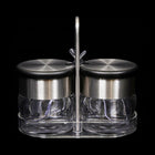 JAM POT SET 2PC ACRYLIC S002