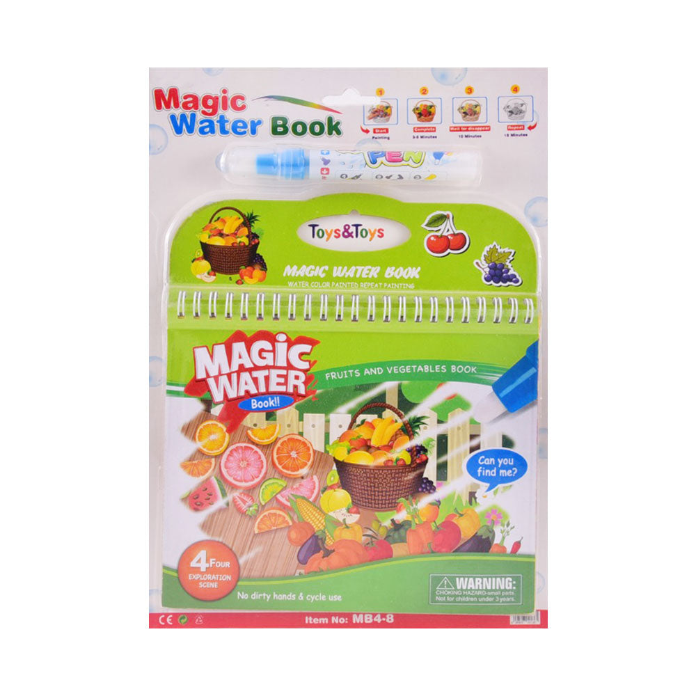 MB4-8 MAGIC WATER BOOK IN CARD
