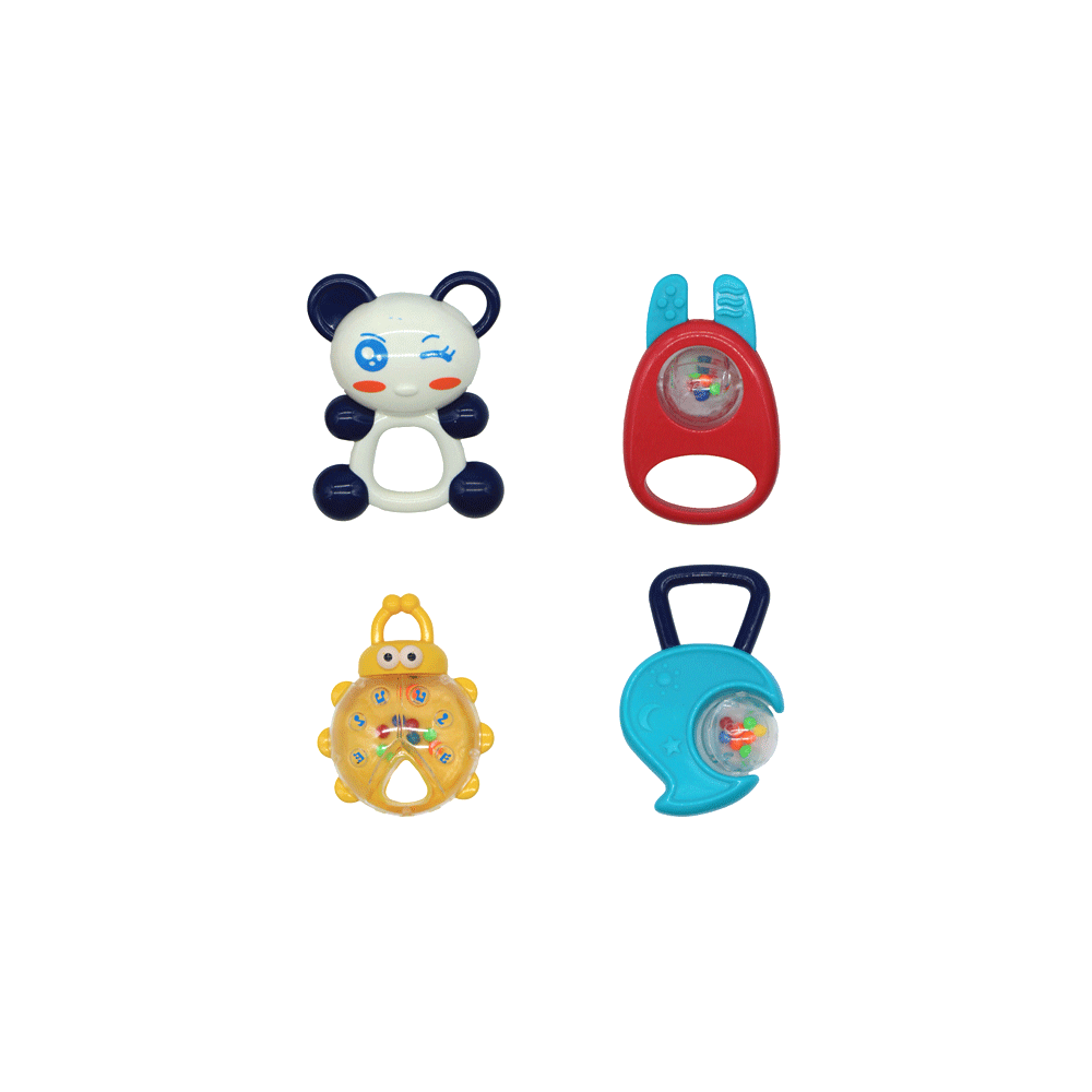 RA-11 MAMA BABA RATTLE SET 4PCS