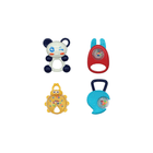RA-11 MAMA BABA RATTLE SET 4PCS
