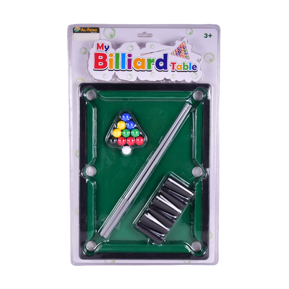 MBT-01 MY BILLIARD TABLE IN CARD