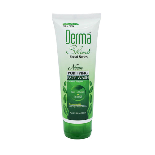 DERMA SHINE NEEM PURIFYING ACNE FACE WASH 100ML