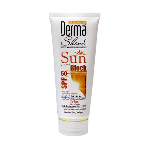 DERMA SHINE SUNBLOCK SPF50