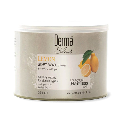 DERMA SHINE LEMON SOFT WAX 400GM