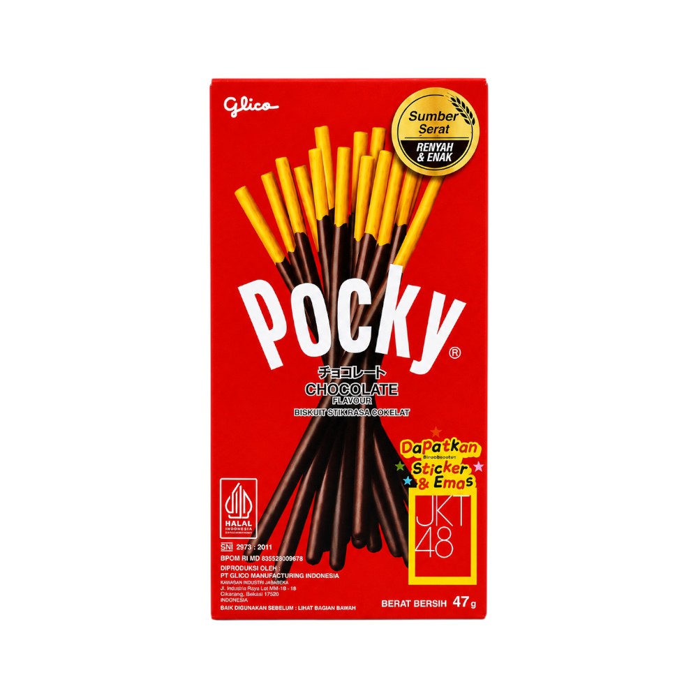 POCKY BISCUIT CHOCOLATE FLAVOUR 47 GM