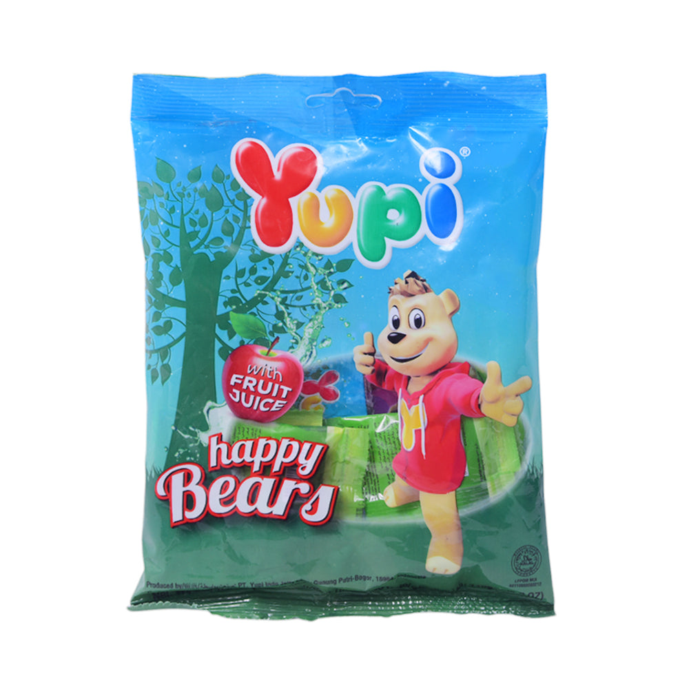 YUPI JELLY HAPPY BEARS POUCH 110 GM