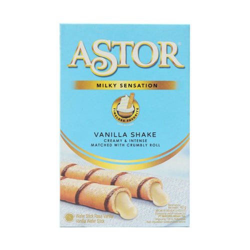 ASTOR WAFER SKINNY ROLL VANILLA 40 GM BASIC