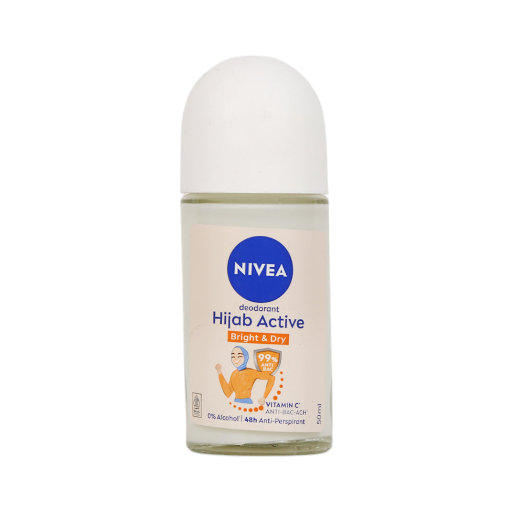 NIVEA ROLL ON HIJAB ACTIVE BRIGHT & DRY 48H 50 ML