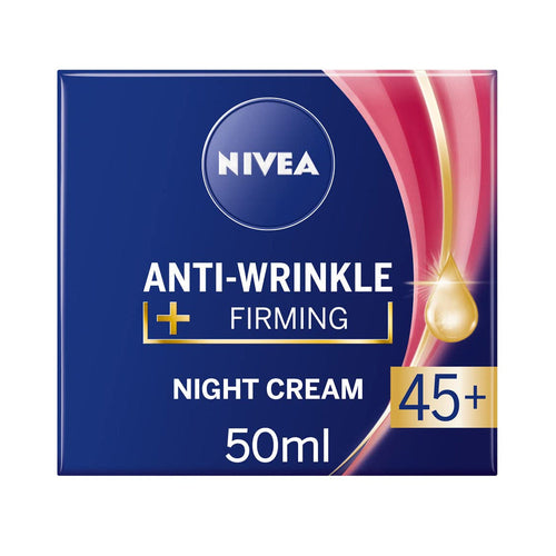 NIVEA ANTI WRINKLE FIRMING 45+ NIGHT CREAM 50ML
