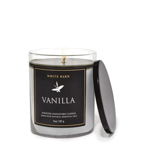 Bath & Body Works Vanilla Single Wick Candles 226g