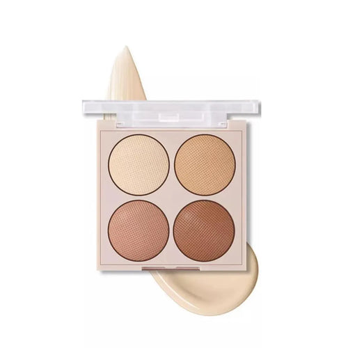 Miss Rose 4-color Concealer & Corrector Palette Creamy Texture 16g -