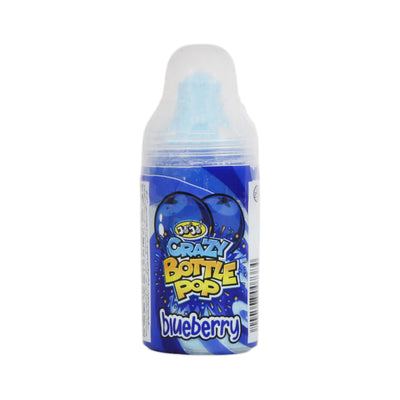JOJO CRAZY BOTTLE BLUEBERRY LOLLIPOP 24 GM