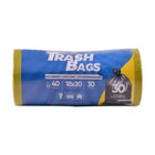 HOUSE&CO TRASH BAG (YLW) MINI 18X20 40PCS