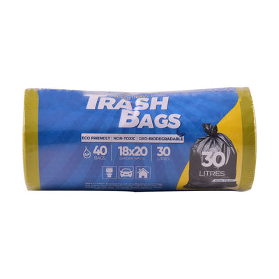 HOUSE&CO TRASH BAG (YLW) MINI 18X20 40PCS