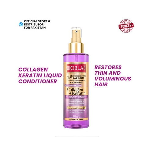 Bioblas - Collagen & Keratin Liquid Conditioner 200ml