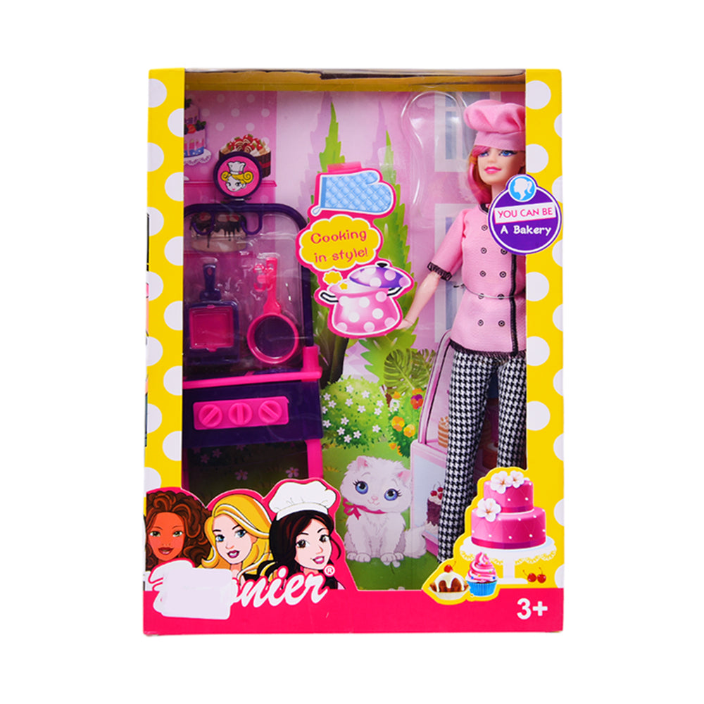 JJ8687-1 BAARIER CHEF DOLL