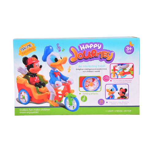 698B HAPPY JOURNEY FUN RIDING TRICYCLE B/O