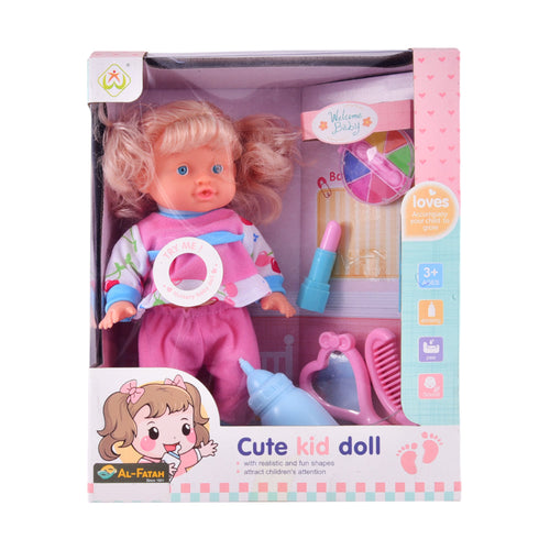 YL669C-8 CUTE KID DOLL W ACC