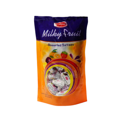 TRADITION MILKY FRUIT CANDY 250 GM