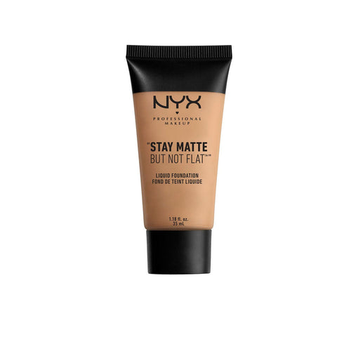Nyx Professional Makeup- Stay Matte But Not Flat Liquid Foundation - 09 Tan, 35 Ml
