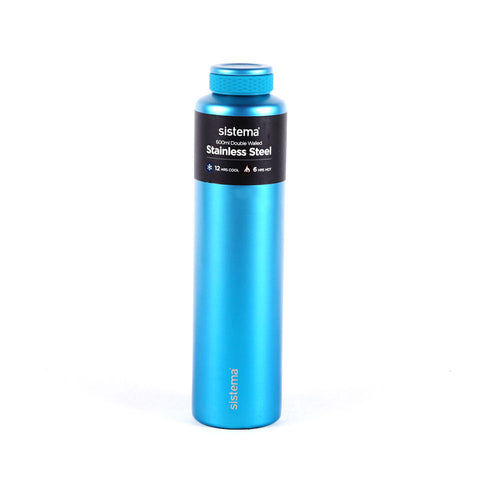 BOTTLE STEEL SISTEMA 600 ML 520