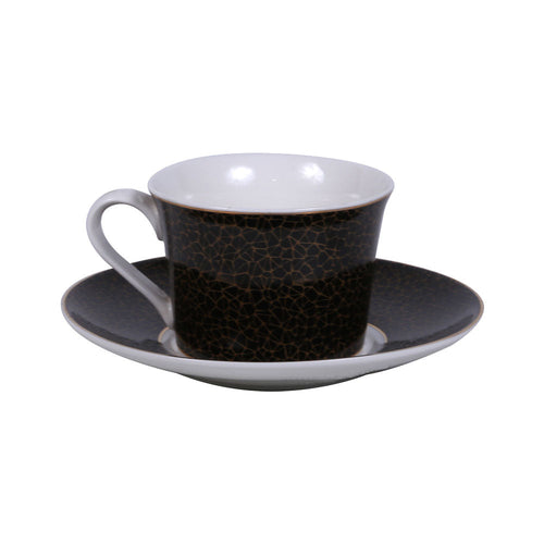 CUP & SAUCER SET ROYAL BISTRO 12PC 12-ZS-207 BASIC