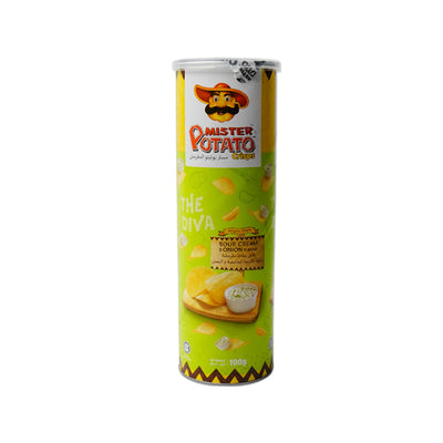 MISTER POTATO CHIPS SOUR CREAM & ONION 100 GM