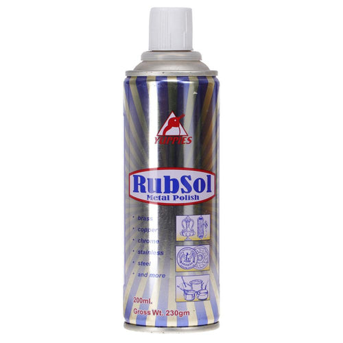 YUPPIES RUBSOL METAL POLISH 230 GM