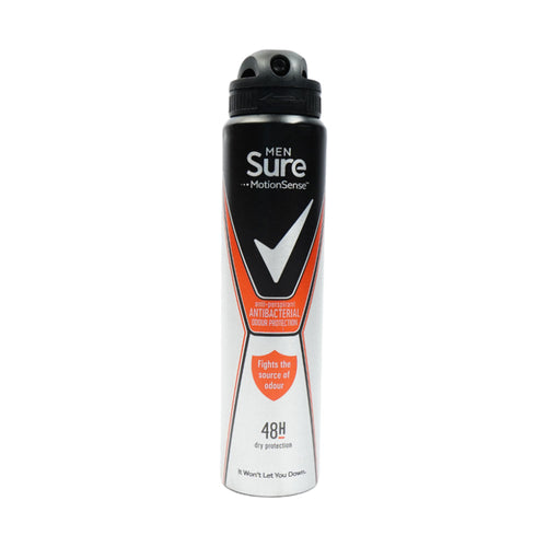 SURE MEN DEODORANT FIGHTS THE SOURCE OF ODOUR 250 ML