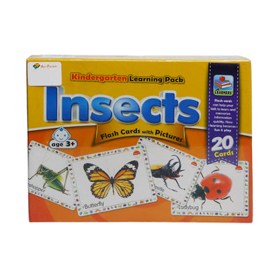 2412 INSECTS FLASH CARDS 20 CARDS