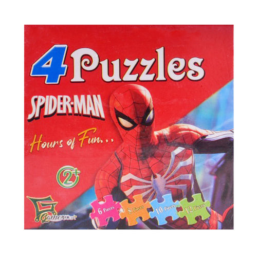 8507 GAMEXCART 4 PUZZLE SPIDER MAN