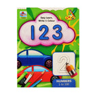 2157 LEARNS EASY LEARN WRITE & COLOR BOOK 123