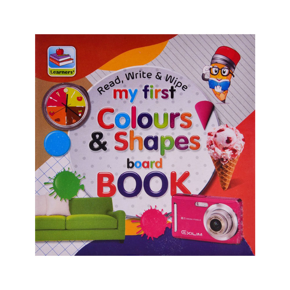 2076 LEARNERS MY FIRST BOARD BOOK COLORS & SHAPES