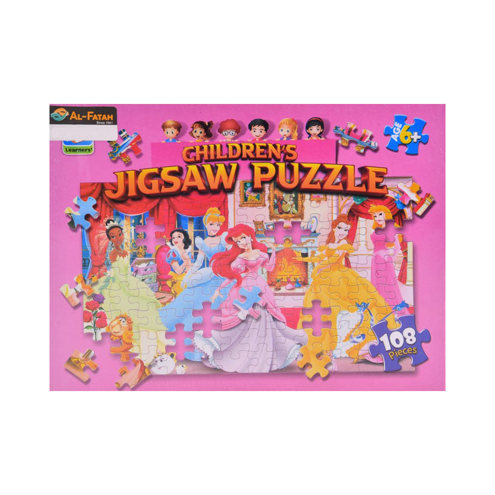 8802 LEARNERS CHILDREN JIGSAW PUZZLE PRINCESS 108PC