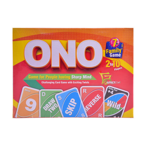 9901 GAMEXCART ONO CARD GAME