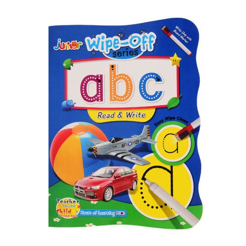 1994 JUNIOR WIPE OFF READING & WRITING BOOK ABC (SMALL)