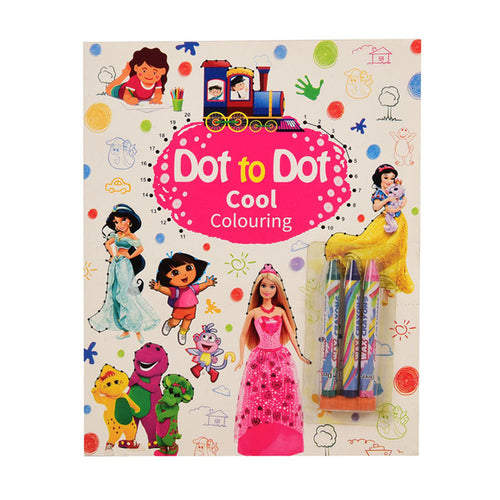 0052 DOT TO DOT COOL COLORING BOOK A.M