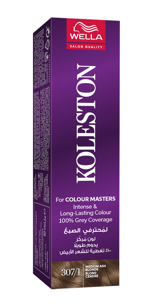 Wella - Koleston Single 307/1 Medium Ash Blonde