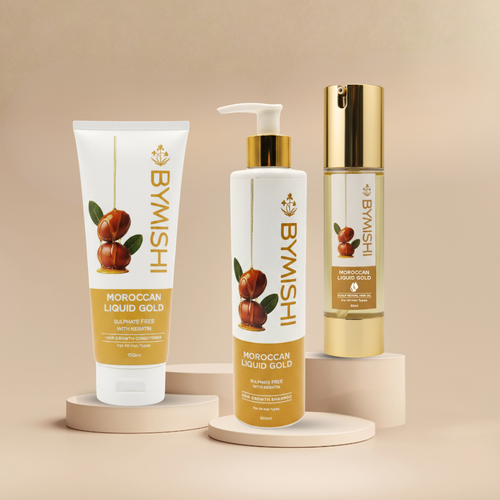 Bymishi - Liquid Gold Breakage Repair & Strength Trio