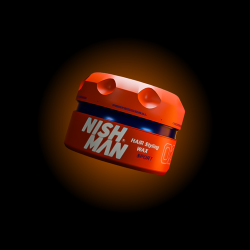 Nishman - Aqua Wax 02 Sport Medium Hold & Medium Shine - 100 Ml