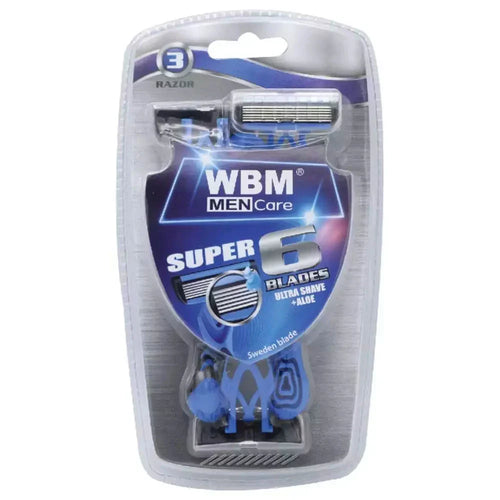 Wbm - Disposible Men Razor - 3pcs