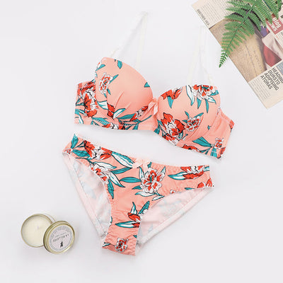BELLEZA PRINTED PADDED BRA SET A2138