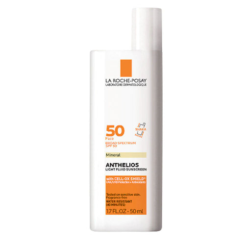 La Roche Posay- Mineral Ultra Light Fluid Face Sunscreen With Zinc Oxide And Spf 50, 50ml