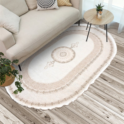 Turkish Extreme Oval Rug 5X8 Ft